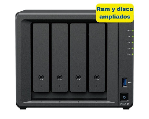 NAS SYNOLOGY DS925 PLUS 8GB 16TB NAS SYNOLOGY DS925 PLUS 8GB 16TB